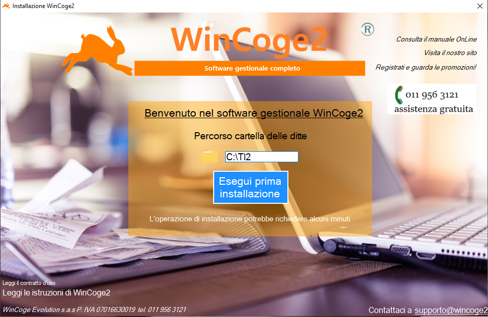 Apri WinCoge2