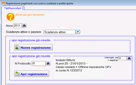 Partite aperte in contabilità