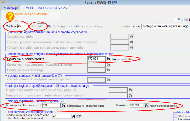 Registrare iva agenzie viaggi