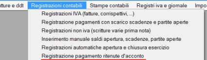 Ritenute d'acconto